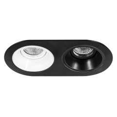 Комплект из светильников и рамки Lightstar Domino Round (214657+214606+214607) D6570607