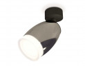Комплект накладного светильника Ambrella light Techno Spot XM1123005 DCH/SBK/FR черный хром/черный песок/белый матовый (A2210, C1123, N7160)