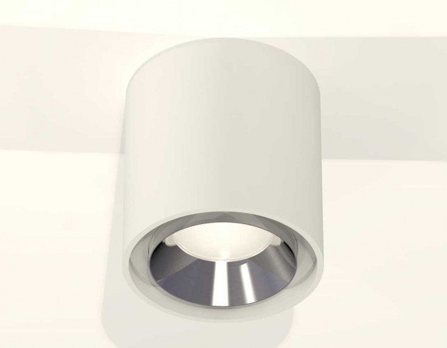 Комплект накладного светильника Ambrella light Techno Spot XS7722003 SWH/PSL белый песок/серебро полированное (C7722, N7032)