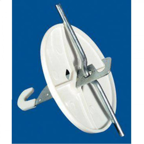 Розетка потолочная Systeme Electric белая RP-1