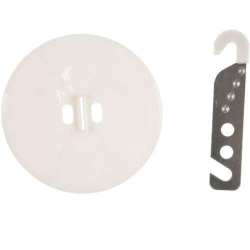 Розетка потолочная Systeme Electric белая RP-1