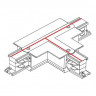 Коннектор T-образный правый 2 Nowodvorski Ctls Power 8681