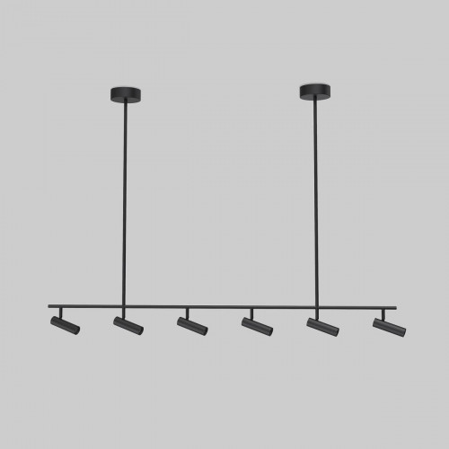 Подвесная светодиодная люстра Eurosvet Epiphania 20252/6 LED черный