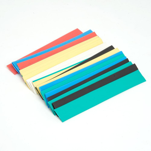 Набор термоусадочных трубок Stekker HSHT-840-10M, длина 10 см., коэф. усадки 2:1, мультиколор (21шт в упаковке) 39713