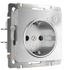 Розетка Wi-Fi Werkel (Умный дом) серебряный W1171606 a056420