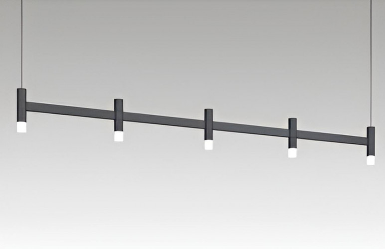 Люстра подвесная Alfa Light F3024-09 MAT BLACK