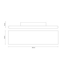 Настенный светильник Lucia Tucci Aero W206 Bianco LED