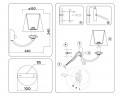 Бра Ambrella Light High Light Ceramo Classic LH75027