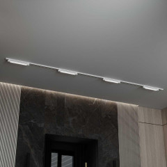 Трековая система со светильниками №1 однофазная накладная Hesby Lighting Skylite HSBL_kompl_S001_NI4W3K