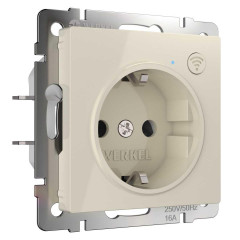 Розетка Wi-Fi Werkel (Умный дом) слоновая кость W1171603 a056421