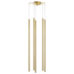 Комплект с подвесной люстрой Lightstar Tubo (574723+747433 (5шт) L5T747433