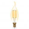 Лампа светодиодная филаментная Uniel E14 5W 2250K прозрачная LED-CW35-5W/GOLDEN/E14 GLV21GO UL-00002397