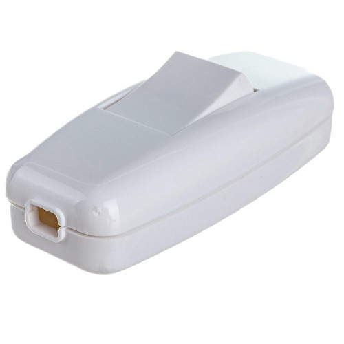 Выключатель навесной Lezard Accessories белый 715-1100-611