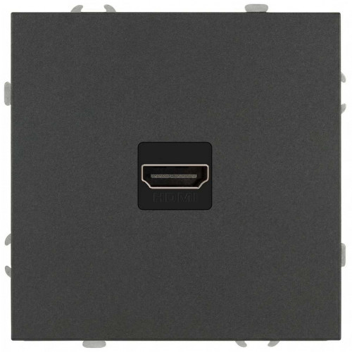 Розетка ЭРА Galaxy 15-3114-06 HDMI IP20 графит Б0070799