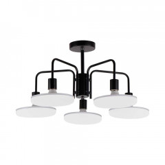 Потолочная люстра ЭкономСвет 66096/5BK WT