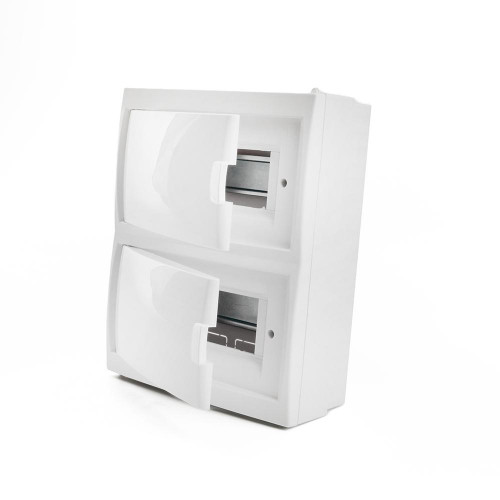 Бокс настенный Stekker EBX50-3/16-20 16 модулей, белый, пластик, серия Standart 49645