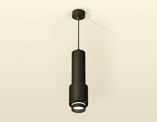 Комплект подвесного светильника Ambrella light Techno Spot XP7723012 SBK/FR черный песок/белый матовый (A2311, C7456, A2011, C7723, N7142)