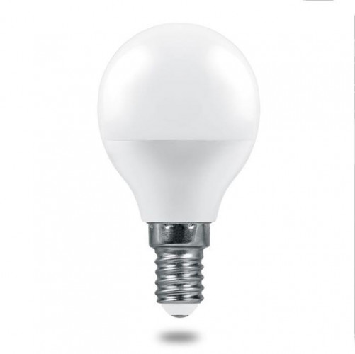 Лампа светодиодная Feron E14 9W 2700K Матовая LB-1409 38077