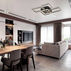 Потолочный светильник LED4U L11003-5 BK