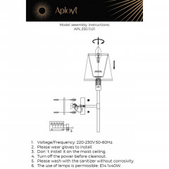 Бра Aployt Zofia APL.330.11.01