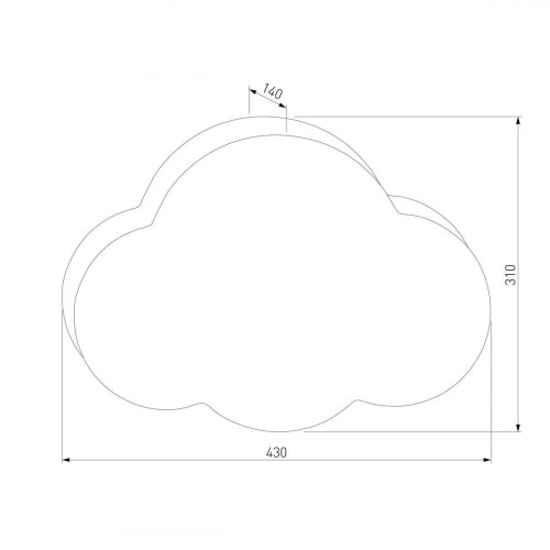 Настенный светильник TK Lighting 10006 Cloud