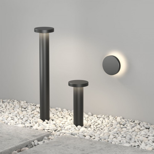 Уличный настенный светодиодный светильник Denkirs Dramen DK9701-BK