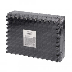 Клеммная винтовая колодка KВ-35 10-35, ток 80 A, полипропилен черный REXANT (10 шт./уп.) 07-5035-2