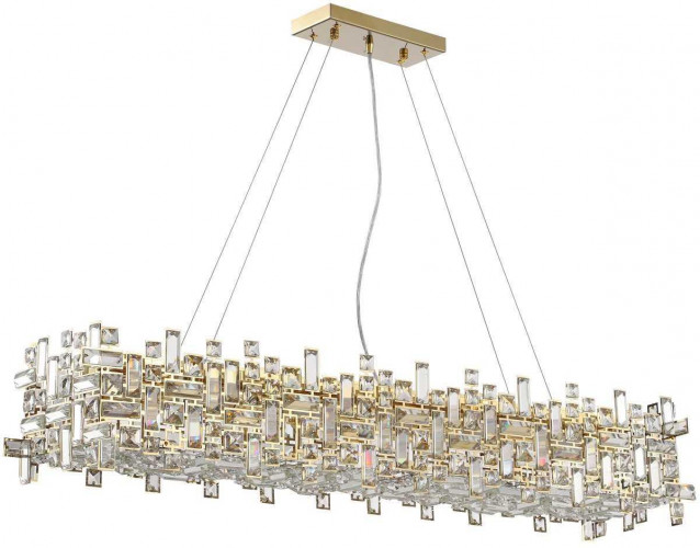 Люстра подвесная хрустальная 2171/03/12PL Stilfort, серия Tetrix