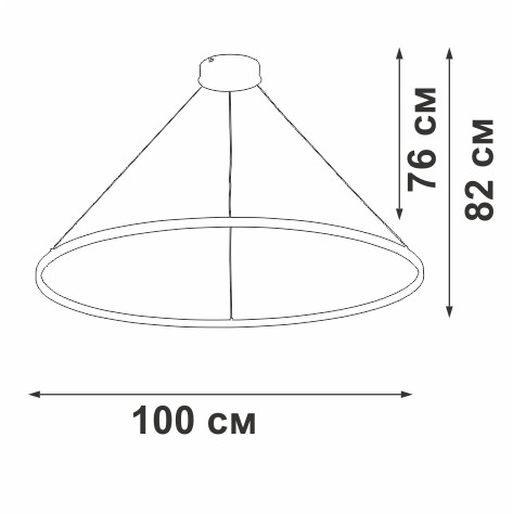 Люстра Vitaluce V2514DT-0/1S
