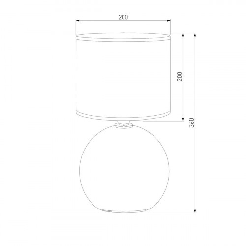 Настольная лампа TK Lighting 5068 Palla