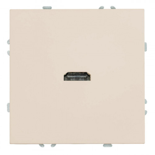 Розетка HDMI 2.0 Type A (механизм), Stekker Эмили, RST00-5118-08, кашемир, soft touch 50169