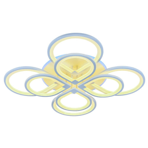 Потолочная светодиодная люстра Profit Light 8000/4+4 WHT