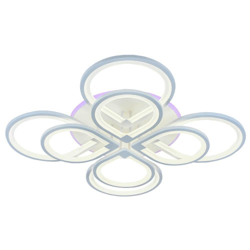 Потолочная светодиодная люстра Profit Light 8000/4+4 WHT