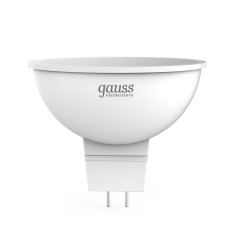 Лампа светодиодная Gauss GU5.3 7W 3000K матовая 13517