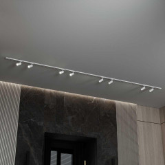 Трековая система со светильниками №3 однофазная накладная Hesby Lighting Skylite HSBL_kompl_S003_NI4W3K
