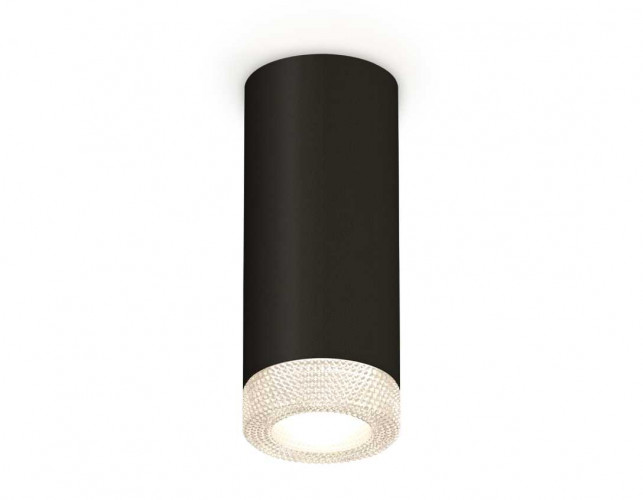 Комплект накладного светильника Ambrella light Techno Spot XS7443010 SBK/CL черный песок/прозрачный (C7443, N7191)