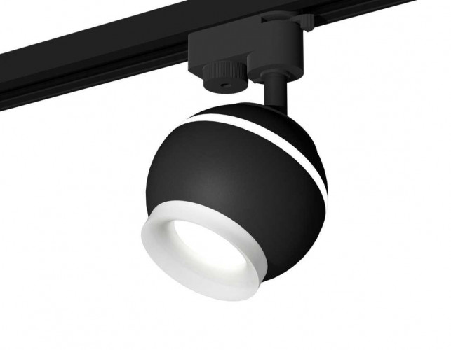 Комплект трекового светильника Ambrella light Track System XT1102071 SBK/FR черный песок/белый матовый (A2521, C1102, N7165)