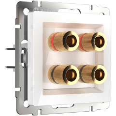 Акустическая розетка Werkel белая W1185001 4690389155536
