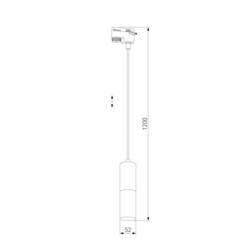 Трековый светильник TK Lighting 4403 Tracer Black Gold