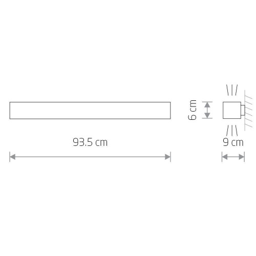 Настенный светильник Nowodvorski Soft Wall Led 90x6 7548