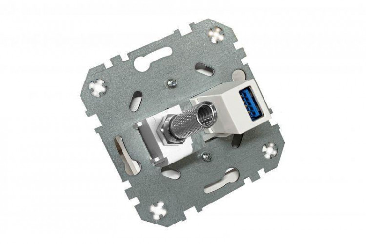 Розетка HDMI/TV Liregus Retro кремовый омбре 29-139