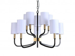 Подвесная люстра Newport 35210/С black+brass М0071484