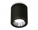 Комплект накладного светильника Ambrella light Techno Spot XS7723003 SBK/PSL черный песок/серебро полированное (C7723, N7032)