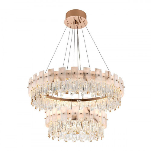 Подвесная светодиодная люстра Modelux Premium ML.6980.800.500P GD