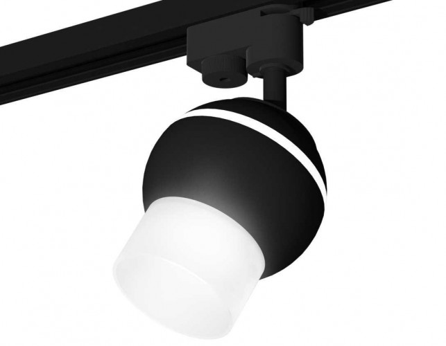 Комплект трекового светильника Ambrella light Track System XT1102072 SBK/FR черный песок/белый матовый (A2521, C1102, N7170)
