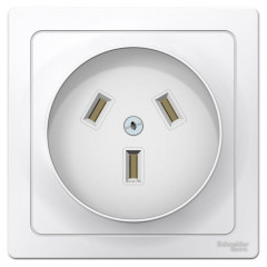 Розетка силовая 2К+З Systeme Electric Blanca 16A 250V белая BLNSR003231