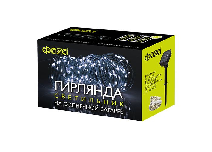Светильник на солнечных батареях ФАZA Декоративная нить SLR-G03-100W