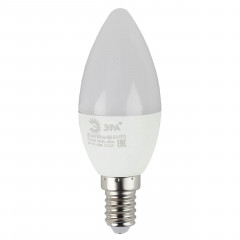 Лампа светодиодная ЭРА E14 6W 4000K матовая ECO LED B35-6W-840-E14 Б0020619
