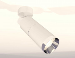 Комплект накладного светильника Ambrella light Techno Spot XM6312010 SWH/PSL белый песок/серебро полированное (A2202, C6301, A2060, C6312, N6132)