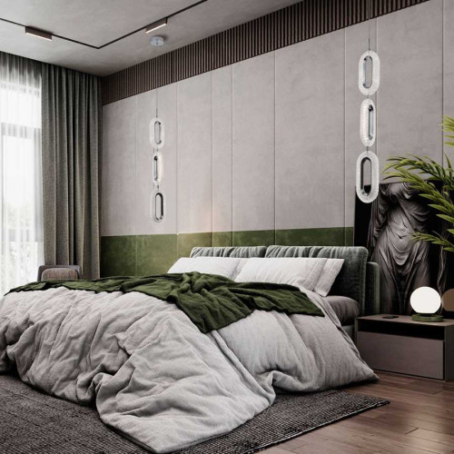 Подвесной светодиодный светильник Modelux Modestyle MS.1120.3 CR